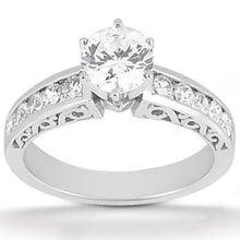 Afbeelding in Gallery-weergave laden, 1.51 karaat dames diamanten verlovingsring met accenten Nieuw - harrychadent.nl