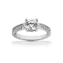 Afbeelding in Gallery-weergave laden, 1.51 karaat diamanten solitaire met accenten ring wit goud - harrychadent.nl