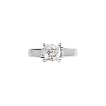 Afbeelding in Gallery-weergave laden, 1.55 karaat griffende prinses diamanten solitaire ring