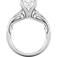 Afbeelding in Gallery-weergave laden, 1.79 ct princess & round brilliant diamants anniversary ring nieuw