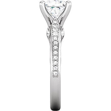 Afbeelding in Gallery-weergave laden, 1.79 ct princess & round brilliant diamants anniversary ring nieuw