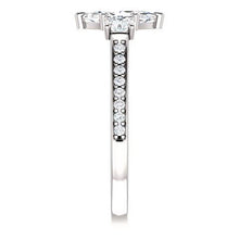 Afbeelding in Gallery-weergave laden, 1,85 Ct. 3 Stenen Markiezin Met Ronde Halo Echt Diamanten Ring Nieuw