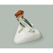 Afbeelding in Gallery-weergave laden, 2 Ct Prong Set Stralende Rode Robijn Witgouden 14K Solitaire Ring - harrychadent.nl