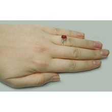 Afbeelding in Gallery-weergave laden, 2 Ct Prong Set Stralende Rode Robijn Witgouden 14K Solitaire Ring - harrychadent.nl