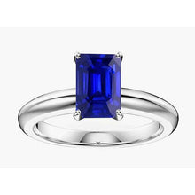 Afbeelding in Gallery-weergave laden, echte diamant 2karaat ring vooraanzicht