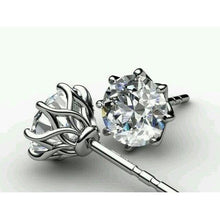 Afbeelding in Gallery-weergave laden, 2 ct diamanten Stud Earring Solid White Gold Jewelry - harrychadent.nl