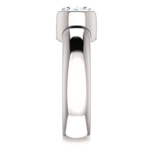 Afbeelding in Gallery-weergave laden, 2 karaat diamanten halve ring Solitaire ring wit goud - harrychadent.nl