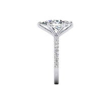 Afbeelding in Gallery-weergave laden, 2 karaat diamanten ring vrouwen wit goud 14K Solitaire met accent - harrychadent.nl