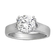 Afbeelding in Gallery-weergave laden, 2 karaat diamanten solitaire verlovingsring sieraden - harrychadent.nl