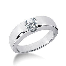 Afbeelding in Gallery-weergave laden, 2 karaat schitterende diamanten solitaire ring goud