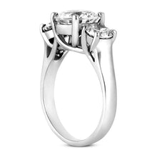 Afbeelding in Gallery-weergave laden, 2.01 Karaat Lucida Echt Diamanten Ringen Wit Goud 3 Steen
