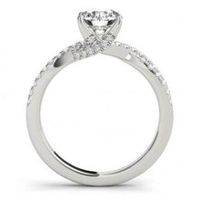 Afbeelding in Gallery-weergave laden, 2,25 karaat ronde diamanten solitaire met accenten ring wit goud 14k - harrychadent.nl