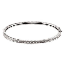 Afbeelding in Gallery-weergave laden, 2,40 ct ronde pave set diamanten armband 14k witgoud - harrychadent.nl