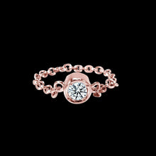 Afbeelding in Gallery-weergave laden, 2,5 karaat werven Diamanten Armband kettingstijl rosé goud door roze goud - harrychadent.nl