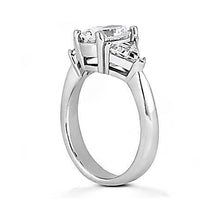 Afbeelding in Gallery-weergave laden, 2,71 ct. grote diamanten verlovingsring drie stenen sieraden nieuw