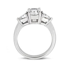 Afbeelding in Gallery-weergave laden, 2,71 ct. grote diamanten verlovingsring drie stenen sieraden nieuw