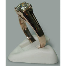 Afbeelding in Gallery-weergave laden, 2.01 karaat ronde diamanten solitaire ring sieraden nieuw rose goud 14k - harrychadent.nl