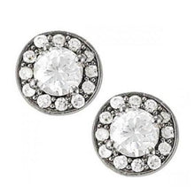 Afbeelding in Gallery-weergave laden, 2.30 karaat ronde diamanten Halo studs oorbellen paar wit goud 14K - harrychadent.nl