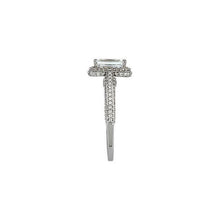 Afbeelding in Gallery-weergave laden, 2.36 karaat smaragd diamanten verlovingsring wit goud 14k - harrychadent.nl