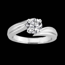 Afbeelding in Gallery-weergave laden, 2,50 Karaat Echt Diamanten Solitaire Jubileumring Wit Goud