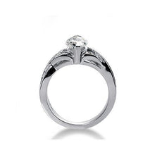 Afbeelding in Gallery-weergave laden, 2.61 karaat diamanten Marquise geslepen verlovingsring wit goud - harrychadent.nl