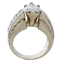 Afbeelding in Gallery-weergave laden, 3 karaat peer geslepen diamanten trouwring wit goud fijne sieraden - harrychadent.nl