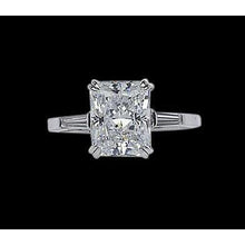 Afbeelding in Gallery-weergave laden, 3.11 Kt. Stralende Center Echt Diamant 3 Stenen Jubileumring - harrychadent.nl