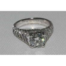 Afbeelding in Gallery-weergave laden, 3,50 ct. Diamanten verlovingsring Micro Pave gouden ring - harrychadent.nl