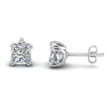 Afbeelding in Gallery-weergave laden, 3.00 karaat diamanten dames oorknopjes wit goud - harrychadent.nl