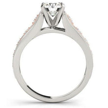 Afbeelding in Gallery-weergave laden, 3.25 karaat diamanten verlovingsring set nieuw tweekleurig goud 14K - harrychadent.nl