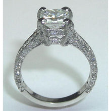 Afbeelding in Gallery-weergave laden, 3.50 Cts diamanten verlovingsring en band set wit goud 14k - harrychadent.nl