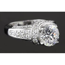 Afbeelding in Gallery-weergave laden, 3.50 Karaat Pave Setting Jubileumring Ronde Diamant - harrychadent.nl
