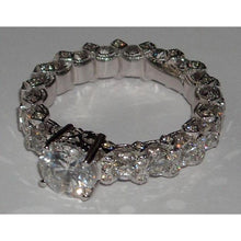 Afbeelding in Gallery-weergave laden, 4,01 karaat diamanten verlovingsring wit goud 14K - harrychadent.nl