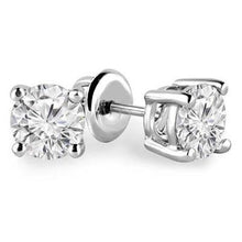 Afbeelding in Gallery-weergave laden, 4,50 ct briljant geslepen diamanten dames oorknopjes wit goud 14k - harrychadent.nl