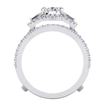 Afbeelding in Gallery-weergave laden, 4,50 karaat ovale geslepen diamanten jubileumring met gespleten schacht - harrychadent.nl