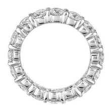 Afbeelding in Gallery-weergave laden, 4,80 karaat ronde diamanten eeuwigheid band wit goud 18K - harrychadent.nl
