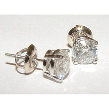 Afbeelding in Gallery-weergave laden, 4.00 Ct H Vs1 Diamanten Mooie Oorknopjes Platina