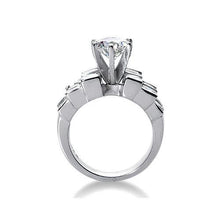 Afbeelding in Gallery-weergave laden, 4.25 karaat diamanten verlovingsring met echte grote diamanten - harrychadent.nl