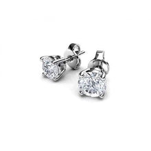 Afbeelding in Gallery-weergave laden, 4.40 Karaat Diamanten Oorknopjes Dames Goud Wit 14K - harrychadent.nl