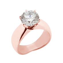 Afbeelding in Gallery-weergave laden, 4.50 karaat grote diamanten Solitaire verlovingsring Nieuw - harrychadent.nl