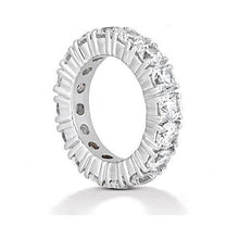 Afbeelding in Gallery-weergave laden, 4.80 karaat ronde diamanten eeuwigheid band wit goud 14K sieraden nieuw - harrychadent.nl