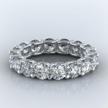 Afbeelding in Gallery-weergave laden, 4.80 karaat ronde diamanten eeuwigheid trouwring sieraden - harrychadent.nl