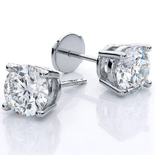 Afbeelding in Gallery-weergave laden, 5 Karaat Diamanten Oorbellen