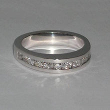 Afbeelding in Gallery-weergave laden, 5 karaat gouden diamanten ring dames drie stenen sieraden Nieuw - harrychadent.nl