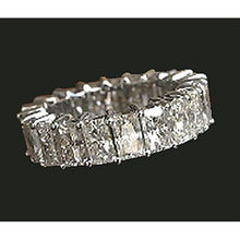 Afbeelding in Gallery-weergave laden, 7,35 ct. Stralende geslepen diamanten eeuwigheid verlovingsband goud - harrychadent.nl
