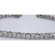 Afbeelding in Gallery-weergave laden, 7.50 karaat diamanten tennisarmband ronde halve ring - harrychadent.nl