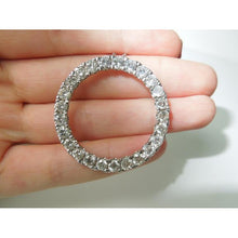 Afbeelding in Gallery-weergave laden, 8.75 karaat dames cirkel van leven diamanten hanger witgouden sieraden - harrychadent.nl