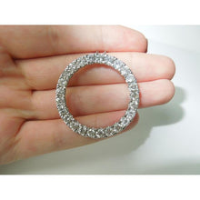 Afbeelding in Gallery-weergave laden, 8.75 karaat dames cirkel van leven diamanten hanger witgouden sieraden - harrychadent.nl