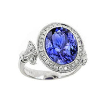 Afbeelding in Gallery-weergave laden, echte round diamant 9karaat ring vooraanzicht