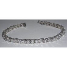 Afbeelding in Gallery-weergave laden, 9,50 karaat diamanten tennisarmband versus sieraden massief WG 14K - harrychadent.nl